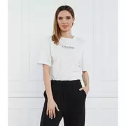 Koszulki i topy damskie - Calvin Klein T-shirt COORDINATES LOGO GRAPHIC T-SHIRT | Regular Fit - miniaturka - grafika 1