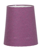 Oprawy, klosze i abażury - ABAŻUR DO LAMPKI PARILLA E14 FIOLETOWY - miniaturka - grafika 1