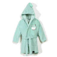 Moda i Uroda OUTLET - Szlafrok Bamboo Soft - Small - Mint - Moonlight Swan - miniaturka - grafika 1