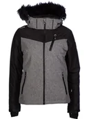 Kurtki narciarskie - Peak Mountain Kurtka narciarska w kolorze szarym - miniaturka - grafika 1