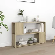 Regały - vidaXL Regał na książki, dąb sonoma, 100x24x63 cm, płyta wiórowa - miniaturka - grafika 1