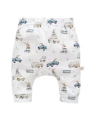 Spodenki dla niemowląt - Yosoy Spodnie niemowlęce bawełna organiczna Cars, Rozmiar: 68 - miniaturka - grafika 1