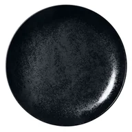 Talerze - PORCELANA RAK KARBON Talerz płaski okrągły - Coupe 31 cm czarny - miniaturka - grafika 1