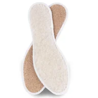 Akcesoria obuwnicze - Zimowe wkładki obszywane wełna naturalna korek 28 - miniaturka - grafika 1