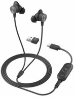 Słuchawki - Logitech Słuchawki Zone douszne Grafitowe - miniaturka - grafika 1