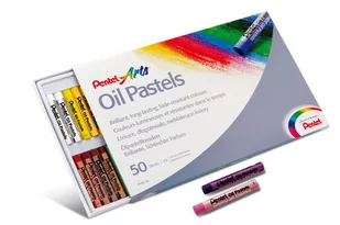 Pentel PASTELE OLEJNE W 50 KOLORACH PHN-50 - Przybory szkolne - miniaturka - grafika 3