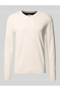 Sweter o kroju regular fit z czystej bawełny - Tom Tailor - Swetry męskie - miniaturka - grafika 1