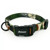 Obroże dla psów - Obroża Regulowana dla Psa Camo szeroka na 2,5 cm dla średnich i większych psów, czarne okucia-XXL 38-52 cm - miniaturka - grafika 1