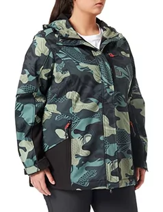 Ulla Popken Damska kurtka narciarska, zima Ivy, 50-52 - Kurtki damskie - miniaturka - grafika 1