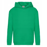 Bluzy dla dziewczynek - Bluza Dziecięca Z Kapturem Hooded Sweat Kelly Green r. 14-15(164) - miniaturka - grafika 1
