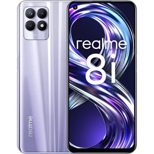 Realme 8I 4GB/64GB Dual Sim Fioletowy - Telefony komórkowe - miniaturka - grafika 1