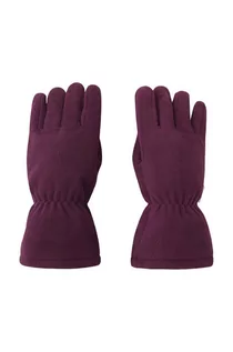 Rękawiczki dla dzieci - Reima rękawiczki dziecięce 5300112B Varmin kolor bordowy - grafika 1