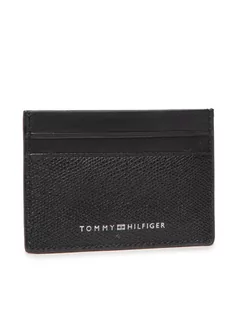 Etui na dokumenty i karty - Tommy Hilfiger Etui na karty kredytowe Business Cc Holder AM0AM07614 Czarny - grafika 1