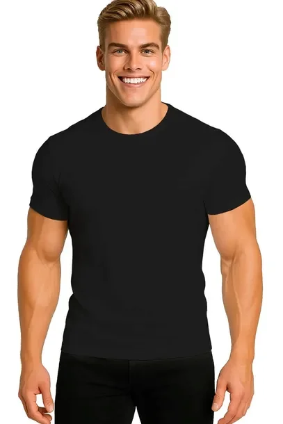 T-shirt Męski Koszulka Męska Bawełniana Xl Podkoszulek Sportowa Jakość