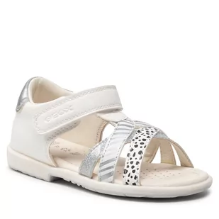 Geox Sandały B Verred B B1521B 000BC C1000 S White - Sandały damskie - miniaturka - grafika 1