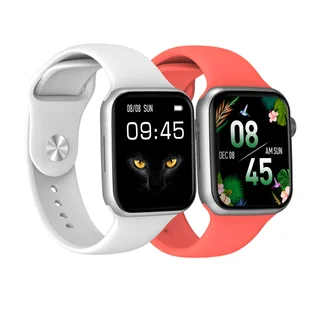 DCU COLORFUL 2 Biały/Czerwony - Smartwatch - miniaturka - grafika 1