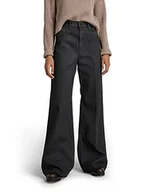 Spodnie damskie - G-STAR RAW Deck Ultra High Wide Leg Jeansy damskie, Szary (Vintage Slate Cobler C668-c774), 31W x 30L - miniaturka - grafika 1