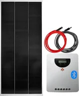 Zestawy solarne - Ładowarka solarna SolarFam Zestaw solarny 170W 12V MPPT - miniaturka - grafika 1