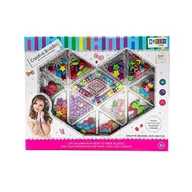 Prace ręczne dla dzieci - Zestaw koralików do tworzenia biżuterii Sapphire Kids SK-133 - miniaturka - grafika 1