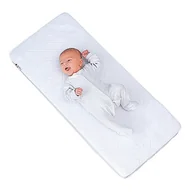 Wyposażenie pokoiku dziecięcego - Little Chick London Little Chick London Oddychający materac antyalergiczny do łóżeczek dostawnych LC1105 - miniaturka - grafika 1
