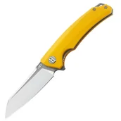 Noże - Nóż składany Bestech Texel Yellow G10, Grey Titanized / Satin D2 (BG21C-2) - miniaturka - grafika 1
