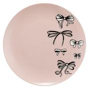 Talerze - Talerz deserowy porcelanowy dla dziecka Florina Kokardki 20 cm - miniaturka - grafika 1