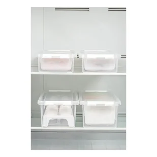 Plastikowe organizery do lodówki zestaw 4 szt. – Hermia - Pojemniki kuchenne - miniaturka - grafika 1