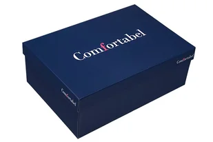 Półbuty wsuwane COMFORTABEL 630523-1 Extra Weit Schwarz Czarne XXL - Moda i Uroda OUTLET - miniaturka - grafika 6