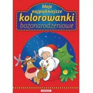 Książki edukacyjne - Moje najpiękniejsze kolorowanki bożonarodzeniowe - Promocja - miniaturka - grafika 1