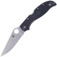 Noże - Nóż składany Spyderco Stretch 2 XL Lightweight FRN Black, Plain VG-10 (C258PBK) - miniaturka - grafika 1