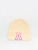 Czapki dla dzieci - Reserved - Dzianinowa czapka z domieszką wełny - kremowy - miniaturka - grafika 1