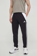 Spodnie męskie - adidas Performance spodnie dresowe Tiro24 kolor czarny z aplikacją IP1976 - miniaturka - grafika 1
