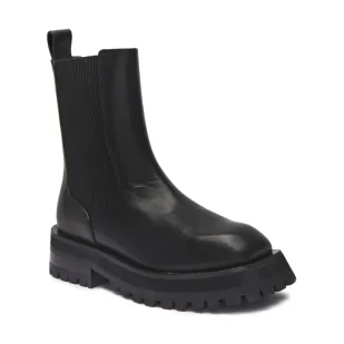 DKNY Skórzane sztyblety RIANNE - Sztyblety damskie - miniaturka - grafika 1