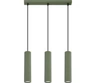 Lampy sufitowe - Sollux SL.1613 - Żyrandol na lince KARBON 3xGU10/10W/230V zielony - miniaturka - grafika 1