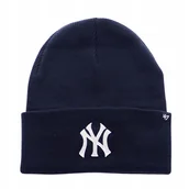 Czapki damskie - 47 New York Yankees Czapka beanie zimowa ciepła sportowa na zimę logo - miniaturka - grafika 1