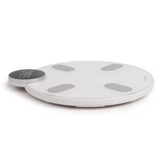Inteligentna waga cyfrowa z Bluetooth, biała Lumarko! - Wagi łazienkowe - miniaturka - grafika 1