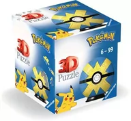 Puzzle - Puzzle 3D Kula: Pokemon Quick Ball (11580). Wiek: 6+ - miniaturka - grafika 1