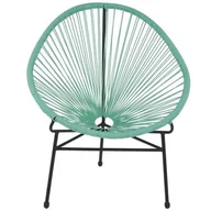 Fotele i krzesła ogrodowe - Fotel Arthur zielony - miniaturka - grafika 1