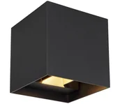 Lampy ogrodowe - Globo 34168B - LED Kinkiet zewnętrzny VERONIKA 2xLED/3W/230V IP44 czarny - miniaturka - grafika 1