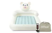 Materace dmuchane i koła do pływania - Łóżeczko dziecięce turystyczne Miś 114 x 178 x 71 cm - zestaw Intex - miniaturka - grafika 1
