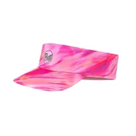 Czapki i chusty sportowe męskie - Daszek składany do biegania Buff Pack Speed Visor R-Sish Pink Flour - miniaturka - grafika 1