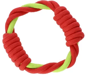 DINGO Ringo Energy ø 18 cm czerwono- zielony - Zabawki dla psów - miniaturka - grafika 1