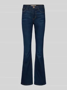 Jeansy rozkloszowane z 5 kieszeniami - Spodnie damskie Jeansy rozkloszowane z 5 kieszeniami - Spodnie damskie - miniaturka - grafika 1