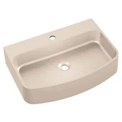 Umywalki - Axis Umywalka MOLAT 60 nablatowa granitowa latte - miniaturka - grafika 1