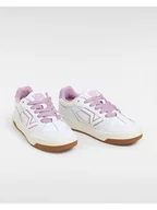 Trampki damskie - Vans Skórzane sneakersy w kolorze białym - miniaturka - grafika 1