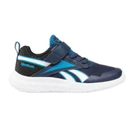 Kapcie damskie - Reebok Rush Runner 5 ALT, Kapcie, VECTORNAVY/ENGINEEREDAQUA/White, 21 EU, Wektornavy Engineeredaqua Biały, 21 EU - miniaturka - grafika 1