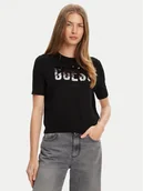 Swetry damskie - Guess Sweter W5YR25 Z2NQ2 Czarny - miniaturka - grafika 1