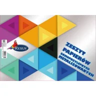Przybory szkolne - Nieprzypisany 607373 Wycinanka samoprzylepna metalizowana A4/8k - miniaturka - grafika 1