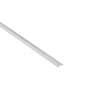 Inne materiały budowlane - Standers Kątownik aluminiowy 1m 11x6x1 mm matowy srebrny - miniaturka - grafika 1