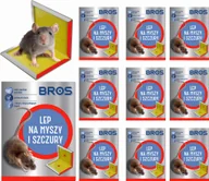 Zwalczanie i odstraszanie szkodników - Bros BROS - lep na myszy i szczury - 10 szt. - miniaturka - grafika 1